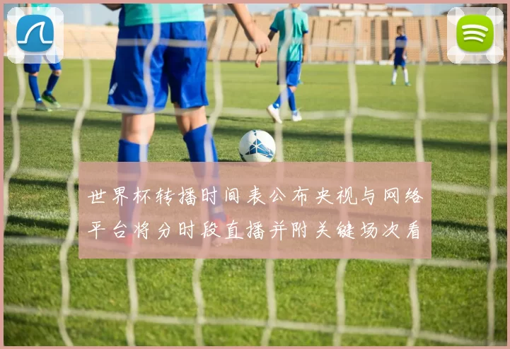 世界杯转播时间表公布央视与网络平台将分时段直播并附关键场次看点